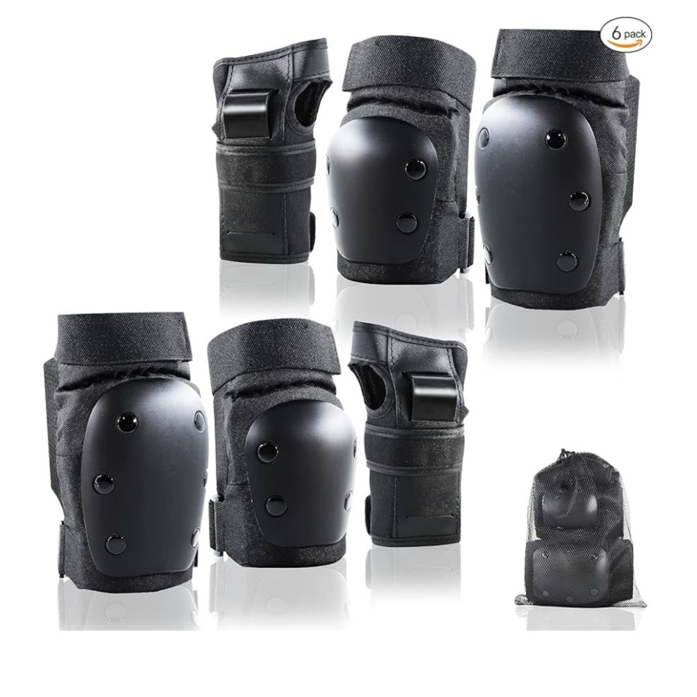 Black Protective Gear Set